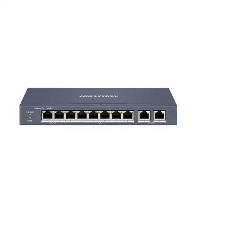 Hikvision DS-3E1310HP-EI switch Gestionado Fast Ethernet (10/100) Energía sobre Et