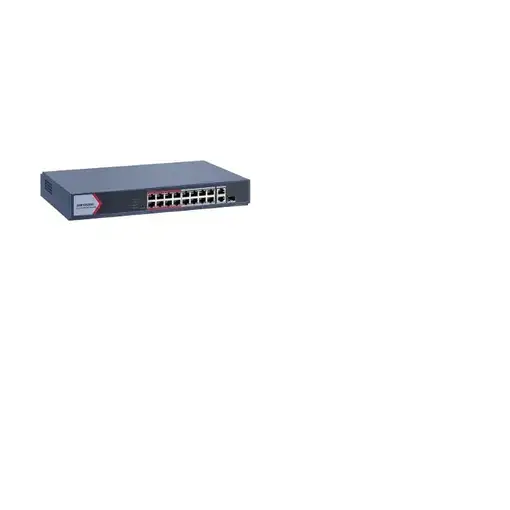 Hikvision DS-3E1318P-EI/M switch Gestionado Fast Ethernet (10/100) Energía sobre E Hikvision DS-3E1318P-EI/M switch Gestionado Fast Ethernet (10/100) Energía sobre E