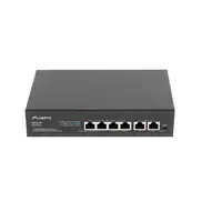 Lanberg RSFE-4P-2FE-60 switch No administrado Fast Ethernet (10/100) Energía sobre