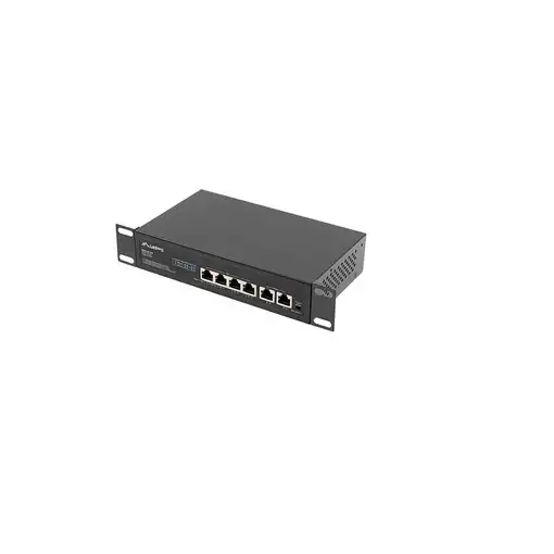 Lanberg RSFE-4P-2FE-60 switch No administrado Fast Ethernet (10/100) Energía sobre
