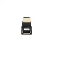Lanberg AD-HDMI-08 adaptador de cable de vídeo HDMI tipo A (Estándar) Negro, Plata