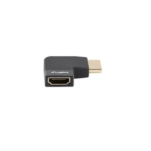 Lanberg AD-HDMI-10 adaptador de cable de vídeo HDMI tipo A (Estándar) Negro, Plata