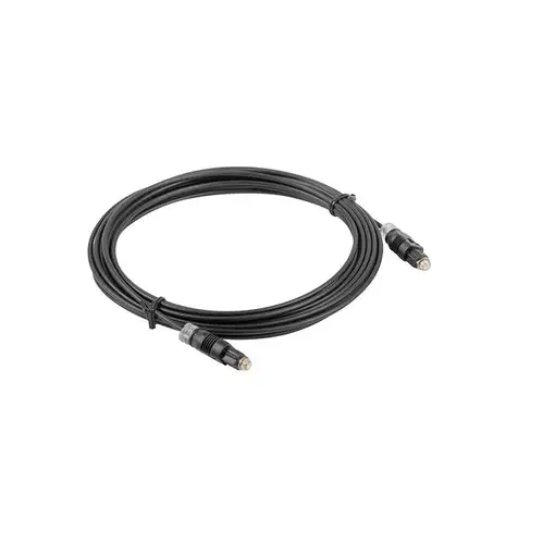 Lanberg CA-TOSL-10CC-0030-BK Cable de fibra óptica e InfiniBand 3 m Toslink Negro