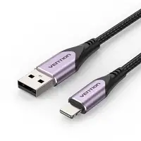 Vention Cable USB 2.0 Lightning LABVF/ USB Macho - Lightning Macho/ 1m/ Morado