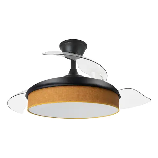 Ventiladores techo Negro FABRILAMP