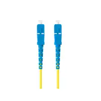 Lanberg FO-SUSU-SS11-0050-YE Cable de fibra óptica e InfiniBand 5 m SC Amarillo