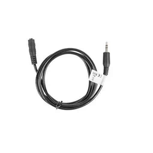 Lanberg CA-MJFJ-10CC-0015-BK cable de audio 1,5 m 3,5mm Negro