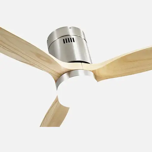 Fabrilamp 128291342 ventilador Haya, Níquel