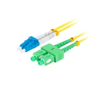 Lanberg FO-LUSA-SD11-0020-YE Cable de fibra óptica e InfiniBand 2 m SC LC LC/SC Am