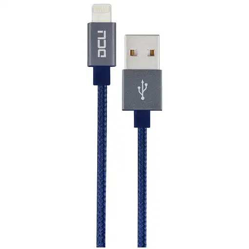 DCU Advance Tecnologic 34101250 cable de conector Lightning 1 m Azul