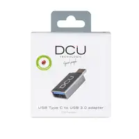 DCU Advance Tecnologic 30402030 cambiador de género para cable USB A USB C Gris