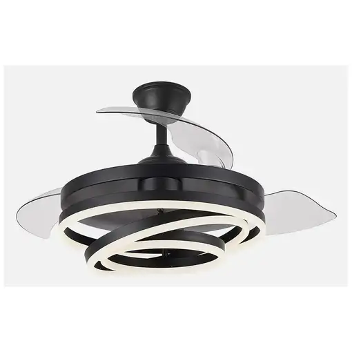 Ventiladores techo Negro FABRILAMP