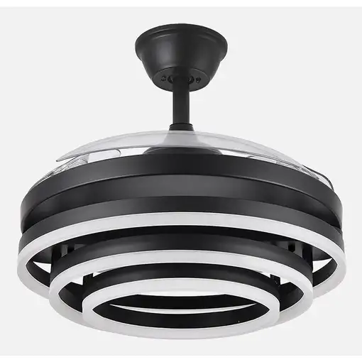 Ventiladores techo Negro FABRILAMP