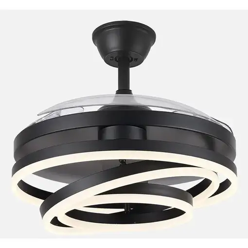 Ventiladores techo Negro FABRILAMP