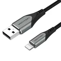 Vention Cable USB 2.0 Lightning LABHD/ USB Macho - Lightning Macho/ 50cm/ Gris