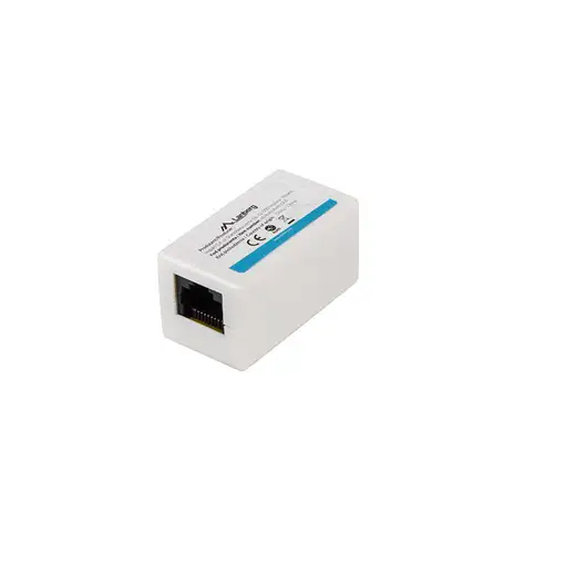 Lanberg AD-RJ45-RJ45-OU5 cambiador de género para cable RJ-45 Blanco
