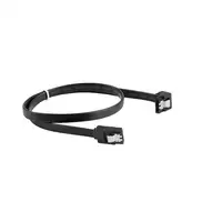 Lanberg CA-SASA-13CU-0030-BK cable de SATA 0,3 m SATA 7-pin Negro