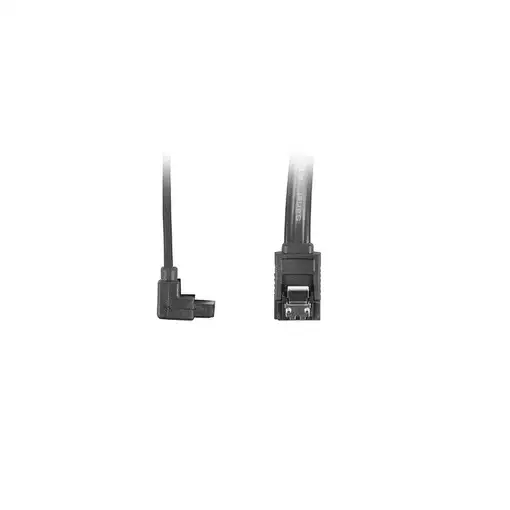 Lanberg CA-SASA-13CU-0030-BK cable de SATA 0,3 m SATA 7-pin Negro