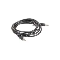 Lanberg CA-MJMJ-10CC-0020-BK cable de audio 2 m 3,5mm Negro