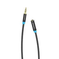 Vention Cable Estéreo VAB-B06-B050-M/ Jack 3.5 Macho - Jack 3.5 Hembra/ 50cm/ Negr