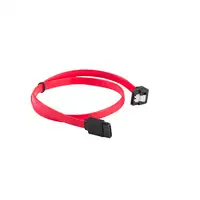 Lanberg CA-SASA-13CU-0050-R cable de SATA 0,5 m SATA 7-pin Rojo Lanberg CA-SASA-13CU-0050-R cable de SATA 0,5 m SATA 7-pin Rojo