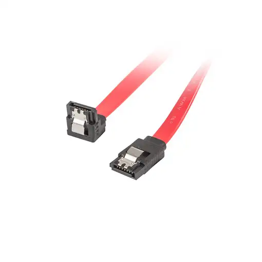 Lanberg CA-SASA-13CU-0050-R cable de SATA 0,5 m SATA 7-pin Rojo