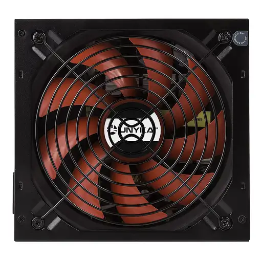 UNYKAch ATX 700W Gaming unidad de fuente de alimentación 20+4 pin ATX Negro, Rojo