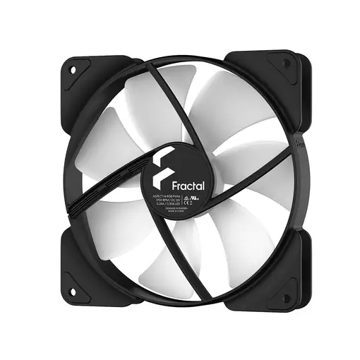 Fractal Design Aspect 14 RGB PWM Carcasa del ordenador Ventilador 14 cm Negro 1 pi