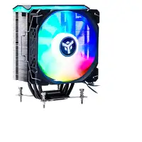 itek ICY-4HLA Procesador Enfriador 12 cm Negro, Blanco