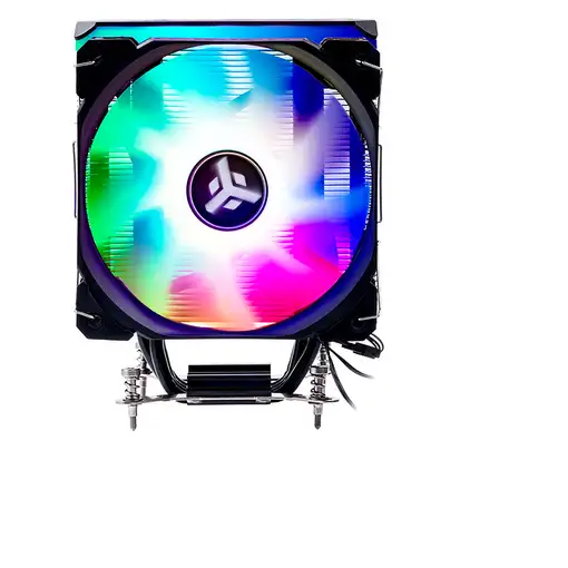 itek ICY-4HLA Procesador Enfriador 12 cm Negro, Blanco