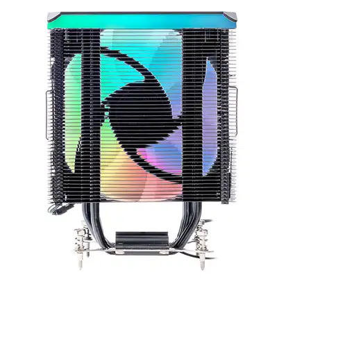 itek ICY-4HLA Procesador Enfriador 12 cm Negro, Blanco