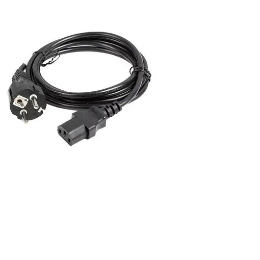 Lanberg CA-C13C-14CC-0018-BK cable de transmisión Negro 1,8 m C13 acoplador CEE7/7