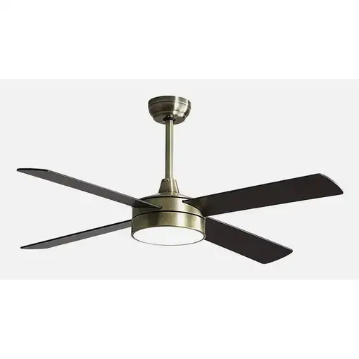 Fabrilamp 128791436 ventilador Oro, Roble, Nuez