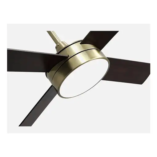 Fabrilamp 128791436 ventilador Oro, Roble, Nuez