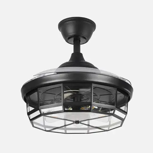 Ventiladores techo Negro FABRILAMP