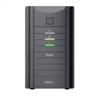 Trust Oxxtron 1000VA sistema de alimentación ininterrumpida (UPS) 1 kVA 2 salidas