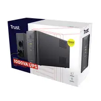 Trust Oxxtron 1000VA sistema de alimentación ininterrumpida (UPS) 1 kVA 2 salidas