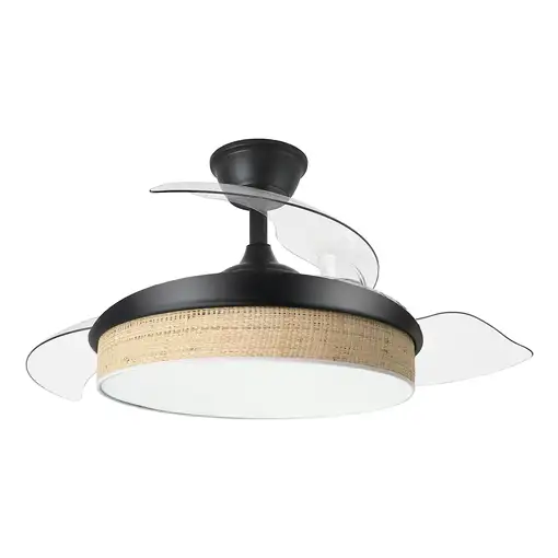 Ventiladores techo Negro FABRILAMP