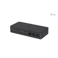 i-tec CADUAL4KDOCKPD2IT base para portátil y replicador de puertos Alámbrico USB 3