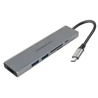 Mediacom MD-C312 base para portátil y replicador de puertos Alámbrico USB 3.2 Gen