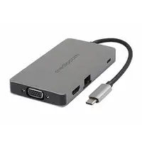 Mediacom MD-C318 base para portátil y replicador de puertos Alámbrico USB 3.2 Gen
