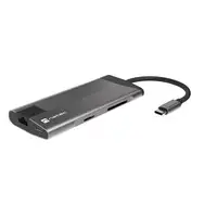 NATEC Fowler Plus USB Tipo C Negro, Gris