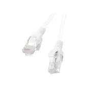 Lanberg PCU5-10CC-0050-W cable de red Blanco 0,5 m Cat5e U/UTP (UTP)