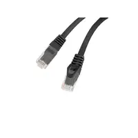 Lanberg PCU6-10CU-0300-BK cable de red Negro 3 m Cat6 U/UTP (UTP)