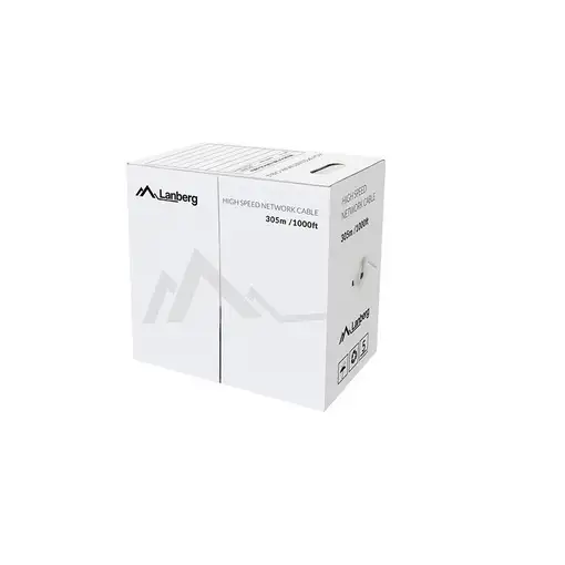 Lanberg LCU5-12CU-0305-B cable de red Azul 305 m Cat5e U/UTP (UTP)