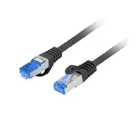Lanberg PCF6A-10CC-1000-BK cable de red Negro 10 m Cat6a S/FTP (S-STP)