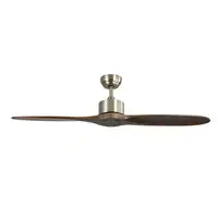 Ventilador DC Leste cuero 2 aspas sin luz