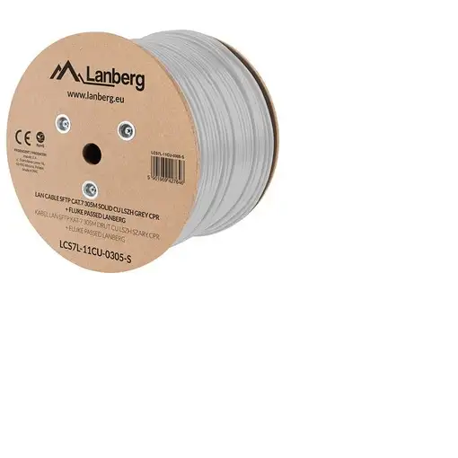 Lanberg LCS7L-11CU-0305-S cable de red Blanco 305 m Cat7 S/FTP (S-STP)