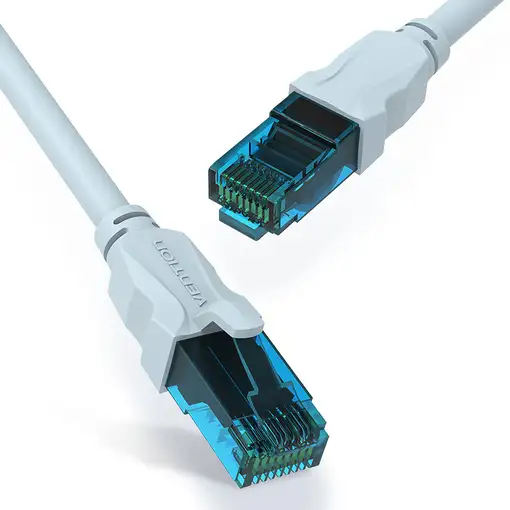 Vention Cable de Red RJ45 UTP VAP-A10-S150 Cat.5e/ 1.5m/ Azul y Negro