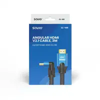 Savio CL-148 cable HDMI 3 m HDMI tipo A (Estándar) Negro, Azul
